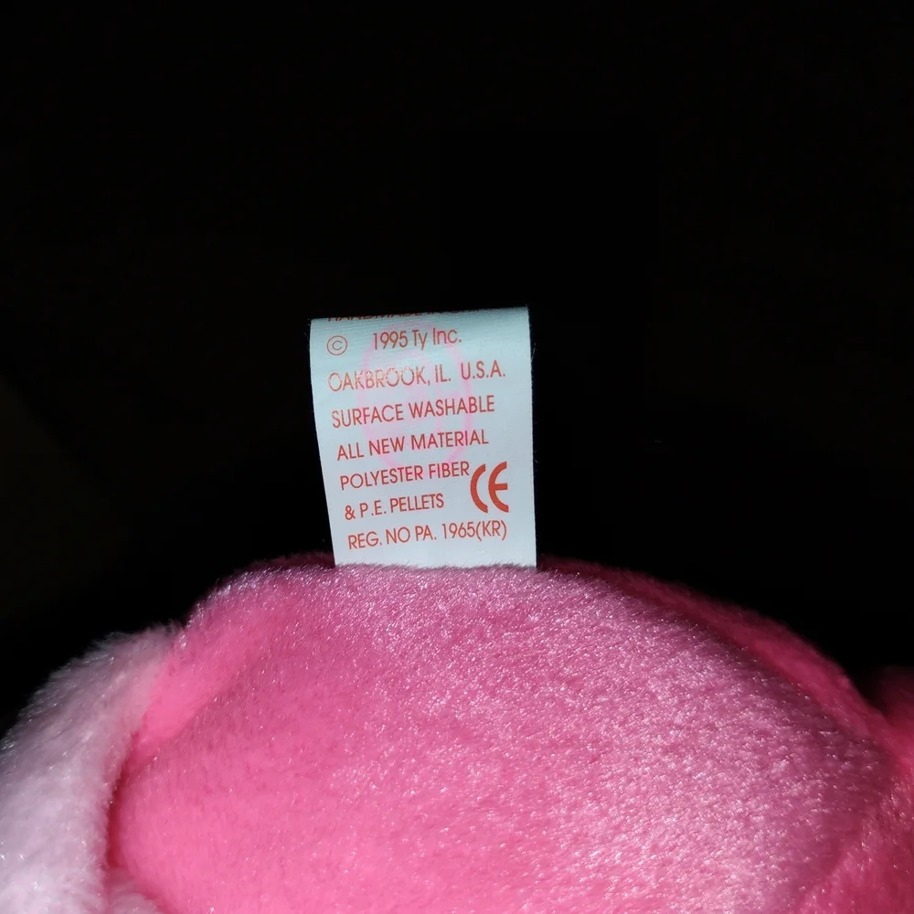 Ty Pink and Orange Flamingo Plush Toy With Errors!